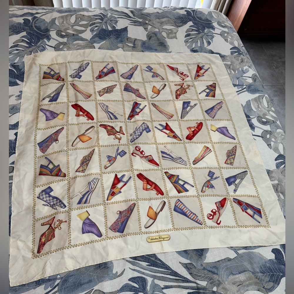 Salvatore Ferragamo, silk scarf square